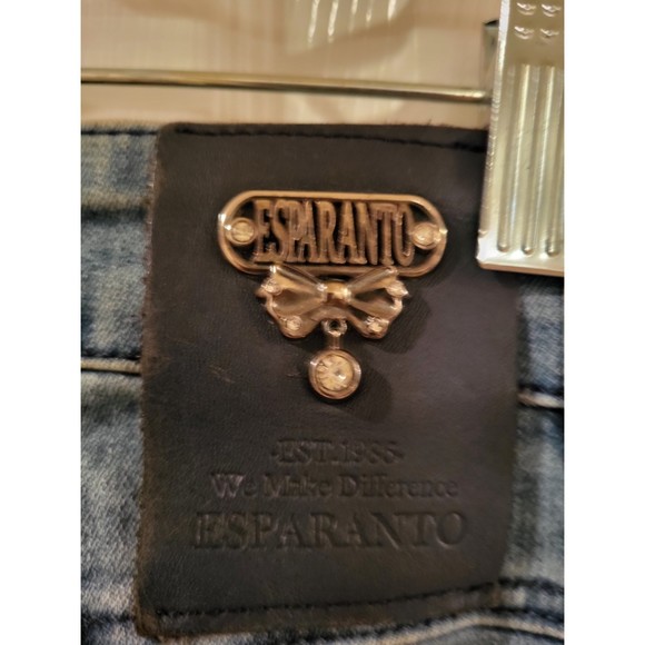 Esparanto Sequined Skinny Jeans - Picture 6 of 10